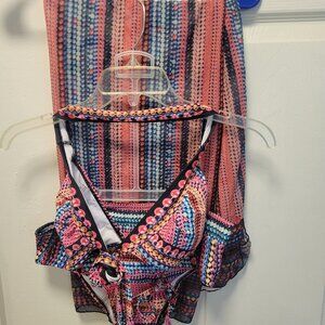 Bikini with matching cover up